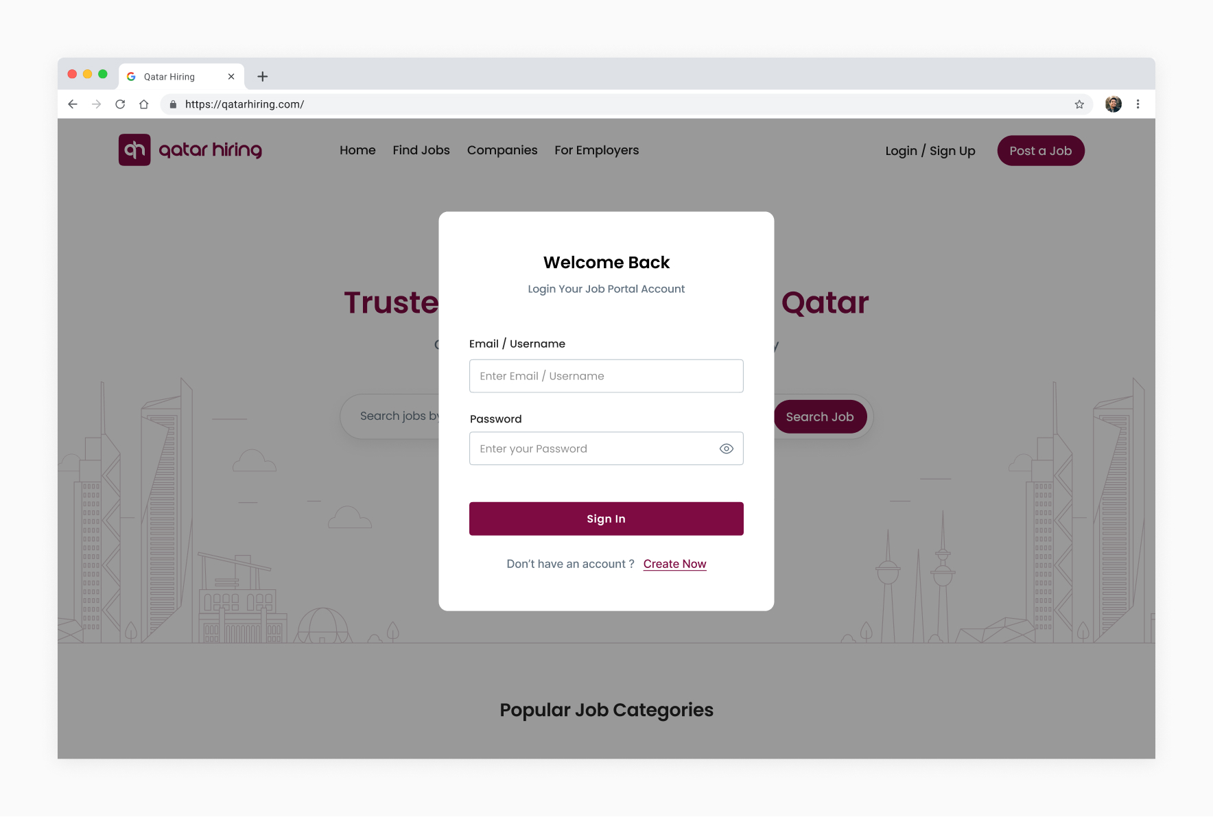 QatarHiring-UI